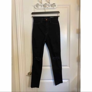 Fashion Nova She Bad Skinny Jeans - Black